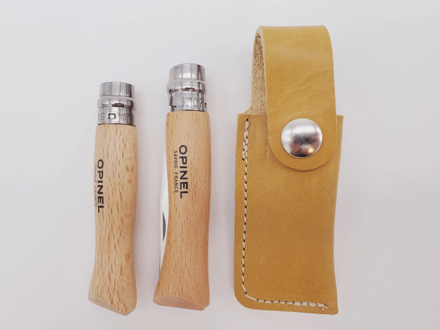 Étui pour couteau Opinel N06 à N07 - cuir