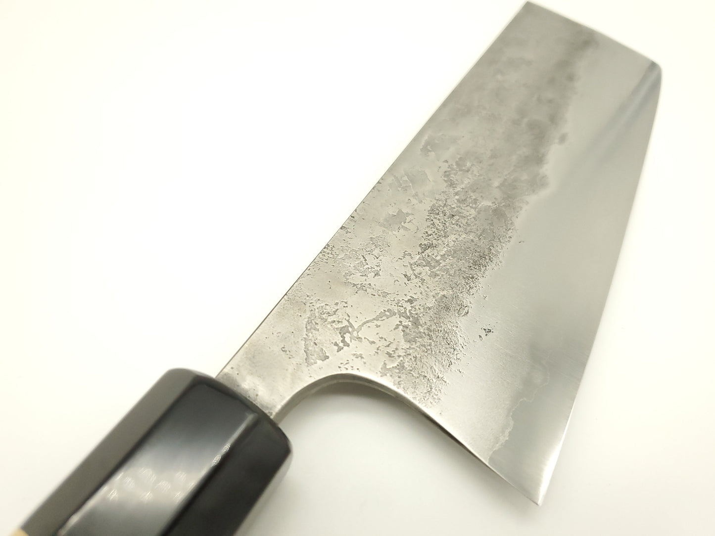 Nakiri 165mm - Aogami (bleu) #2 buffle - Katsuto Tanaka