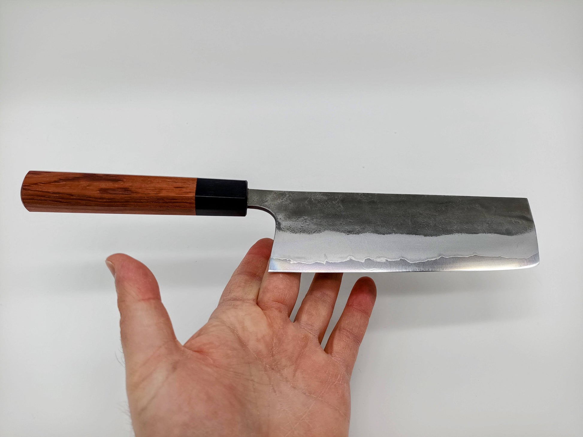 Nakiri 165mm - Aogami (bleu) #2 - Katsuto Tanaka