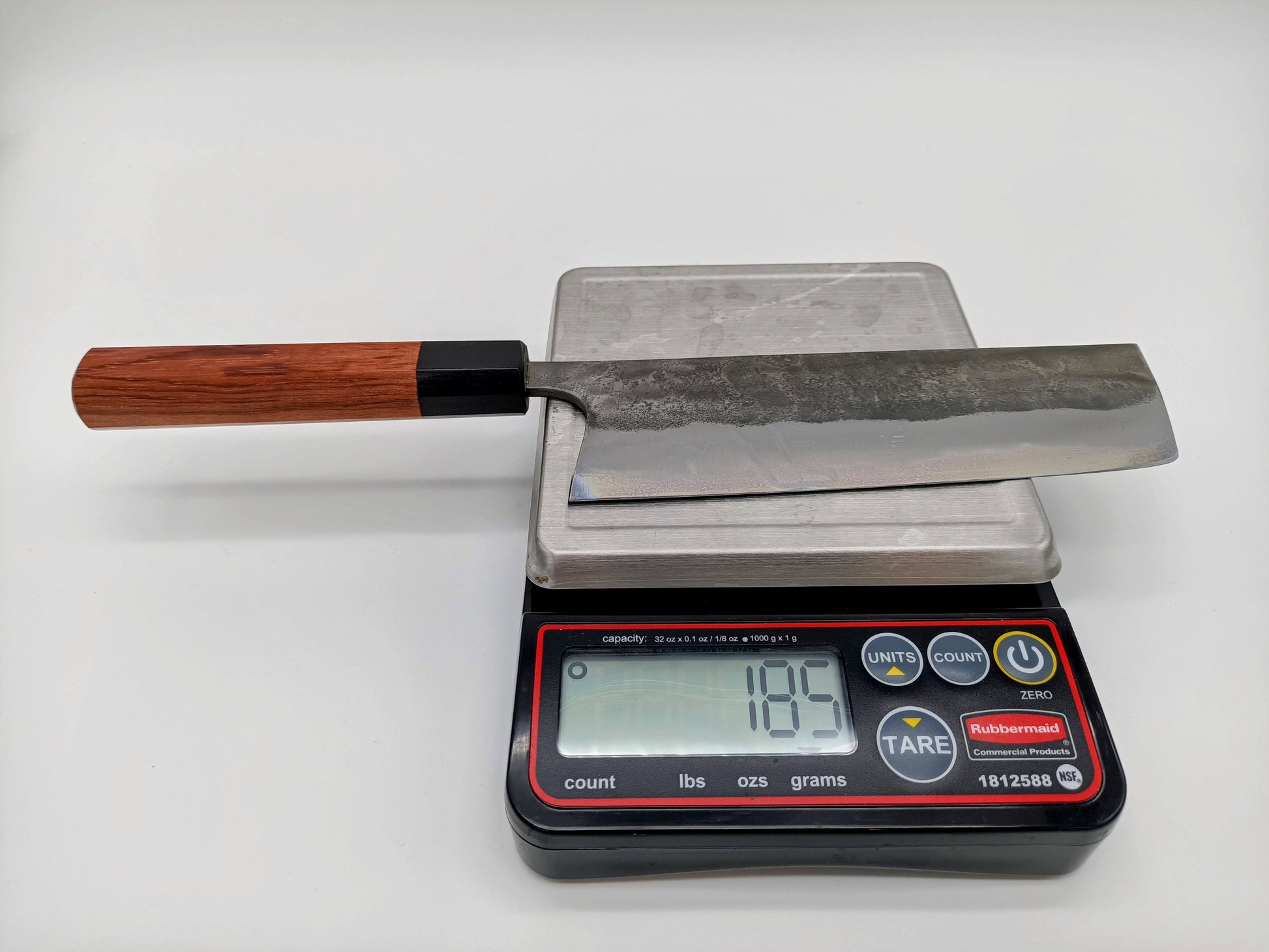 Nakiri 165mm - Aogami (bleu) #2 - Katsuto Tanaka