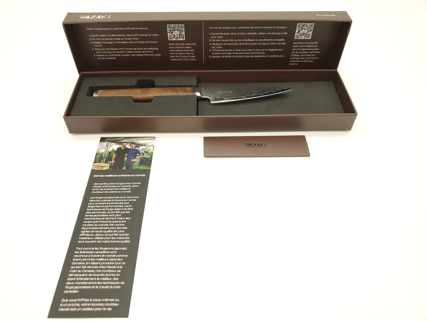 Paring 4" - VG10 - Walnut - Hazaki