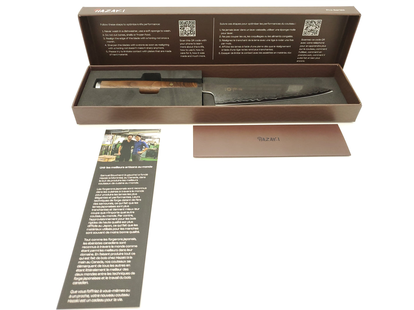 Petty 6" - VG10 - Walnut - Hazaki