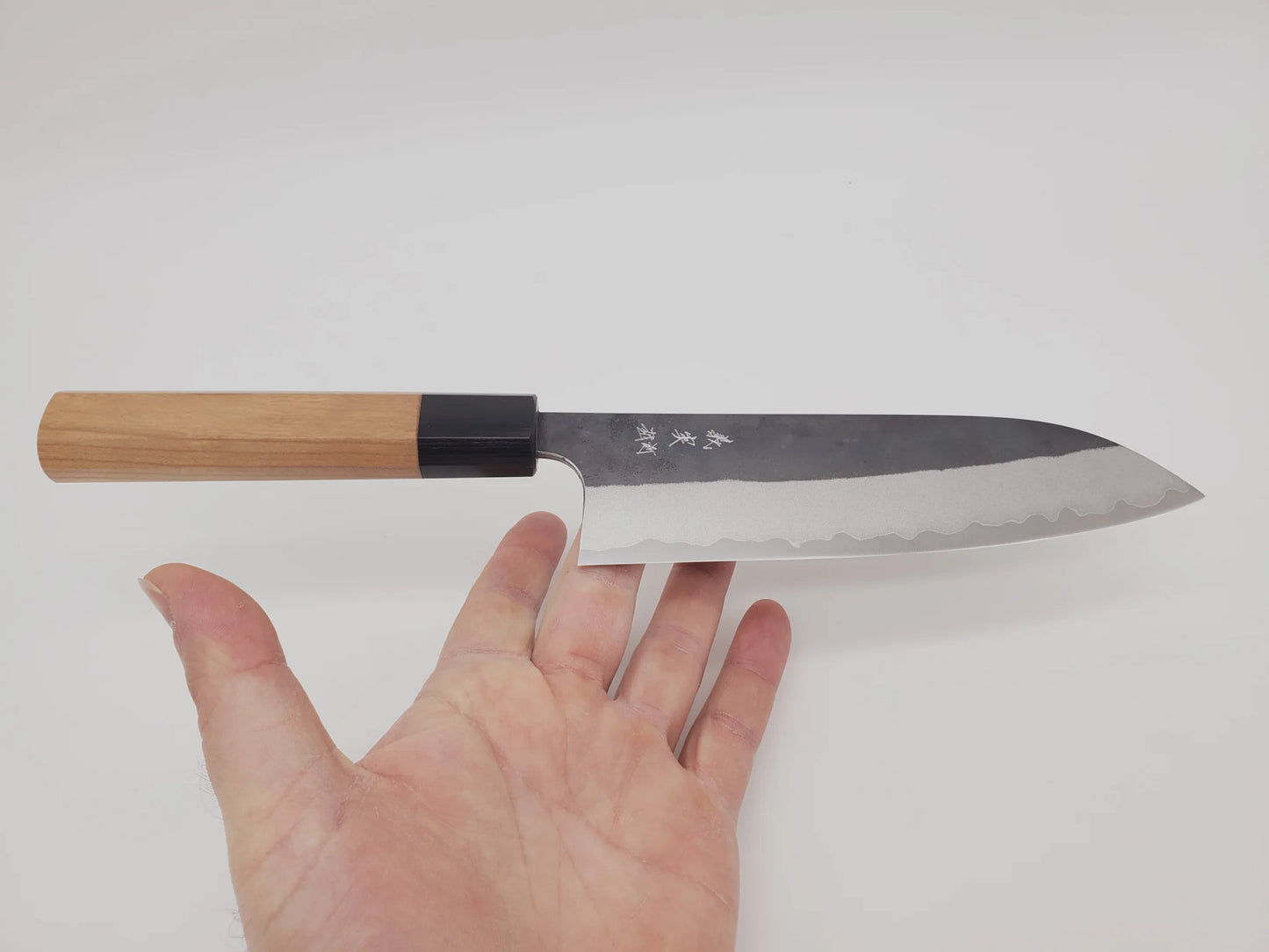 Santoku 165mm - Aogami (bleu) Super - Yoshimi Kato