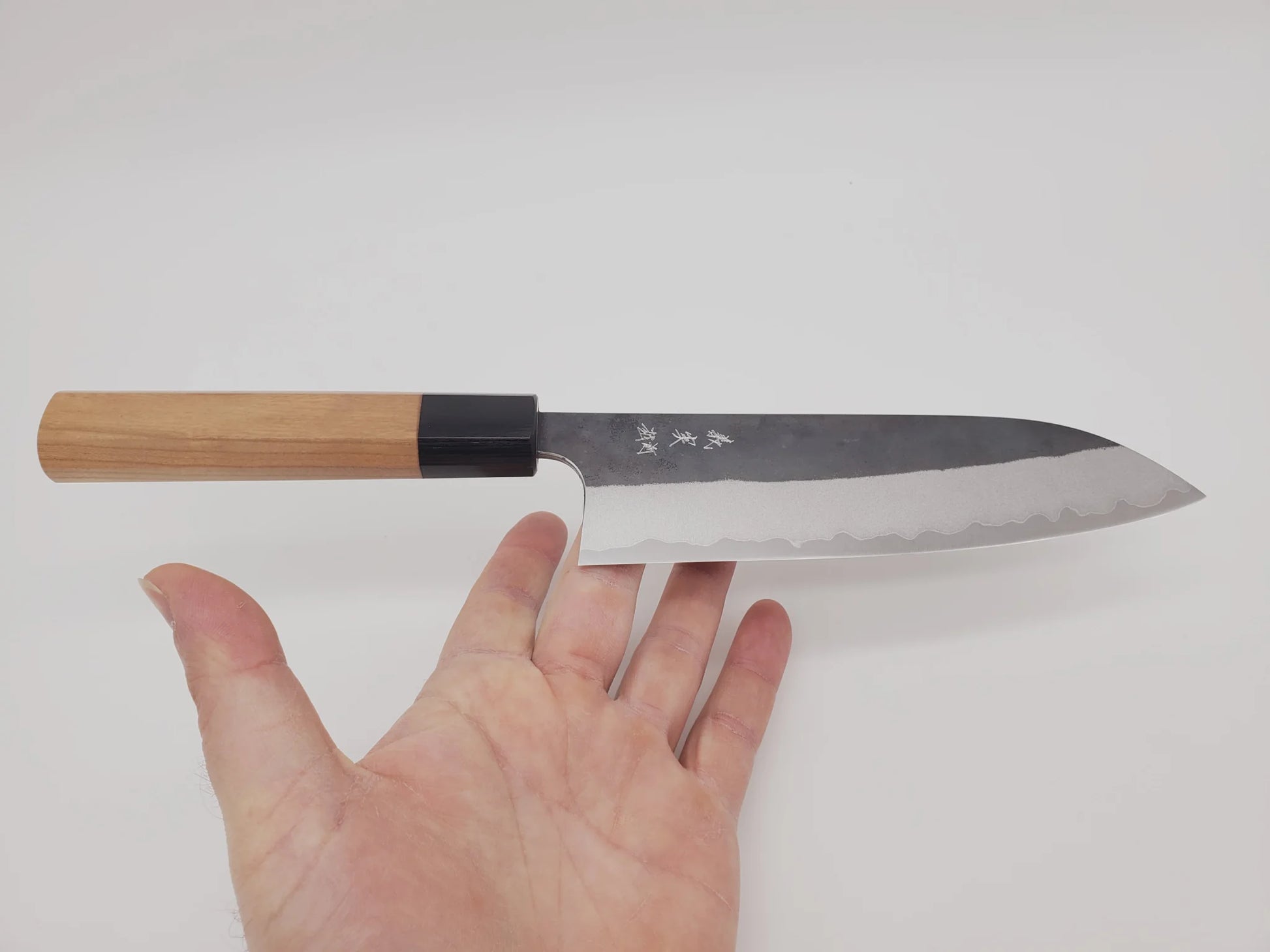 Santoku 165mm - Aogami (bleu) Super - Yoshimi Kato