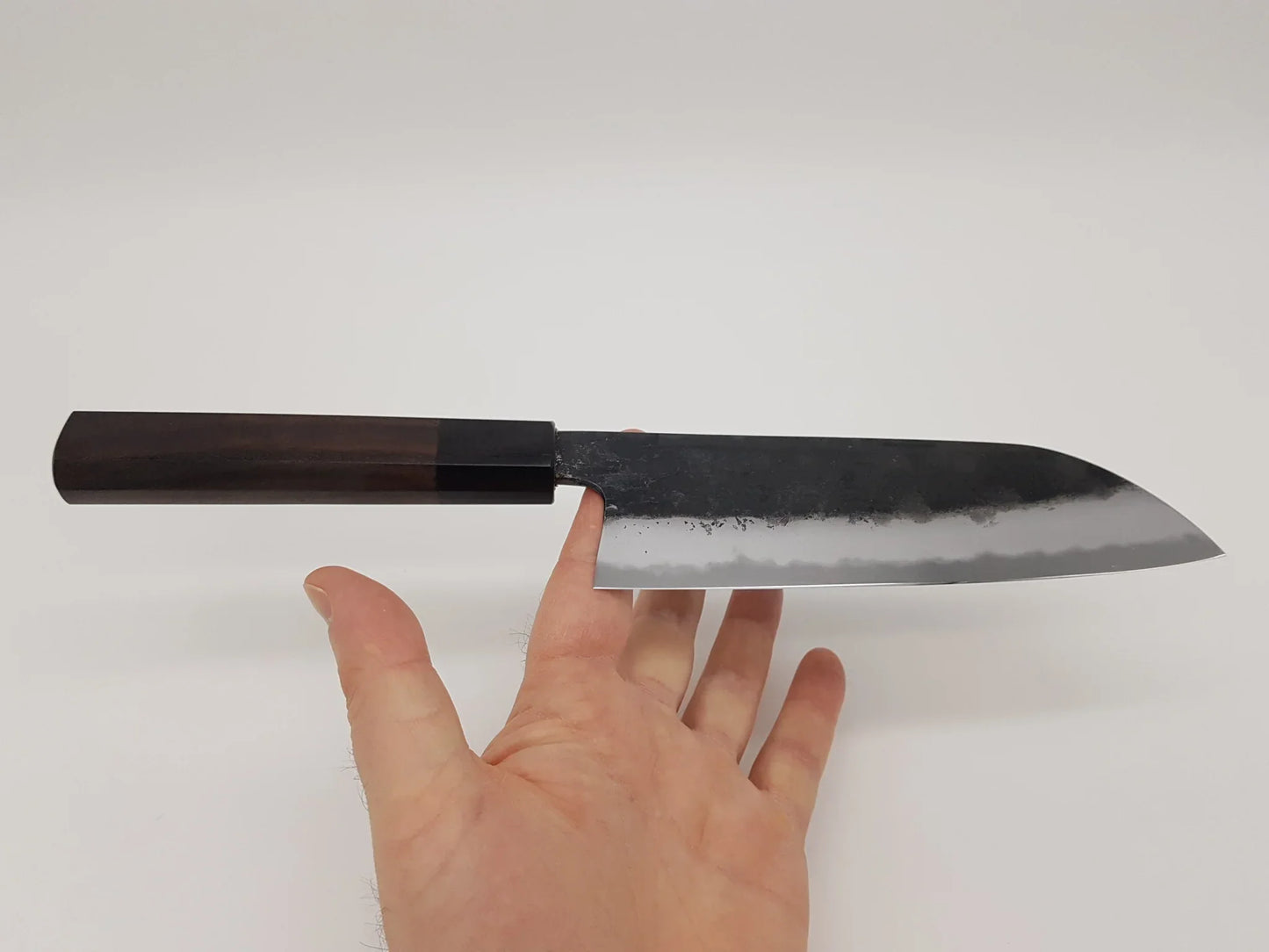 Santoku 165mm - Shirogami (blanc) #1 - Katsuto Tanaka