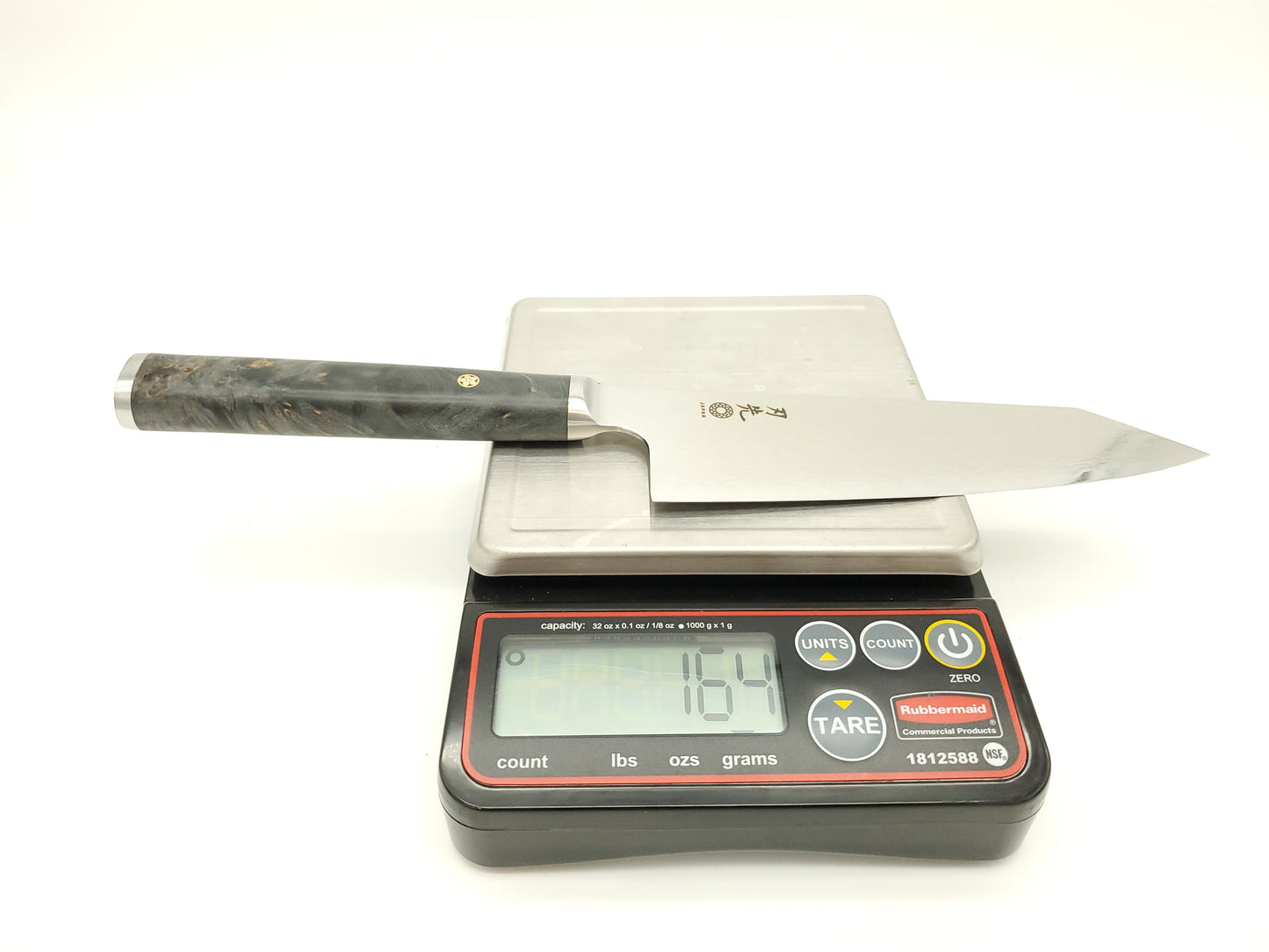 Santoku 6.5” - VG10 - Black maple burl - Hazaki