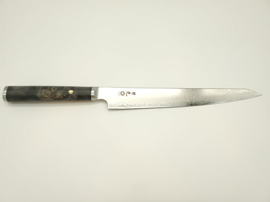 9.5” Slicer - VG10 - Black maple burl - Hazaki