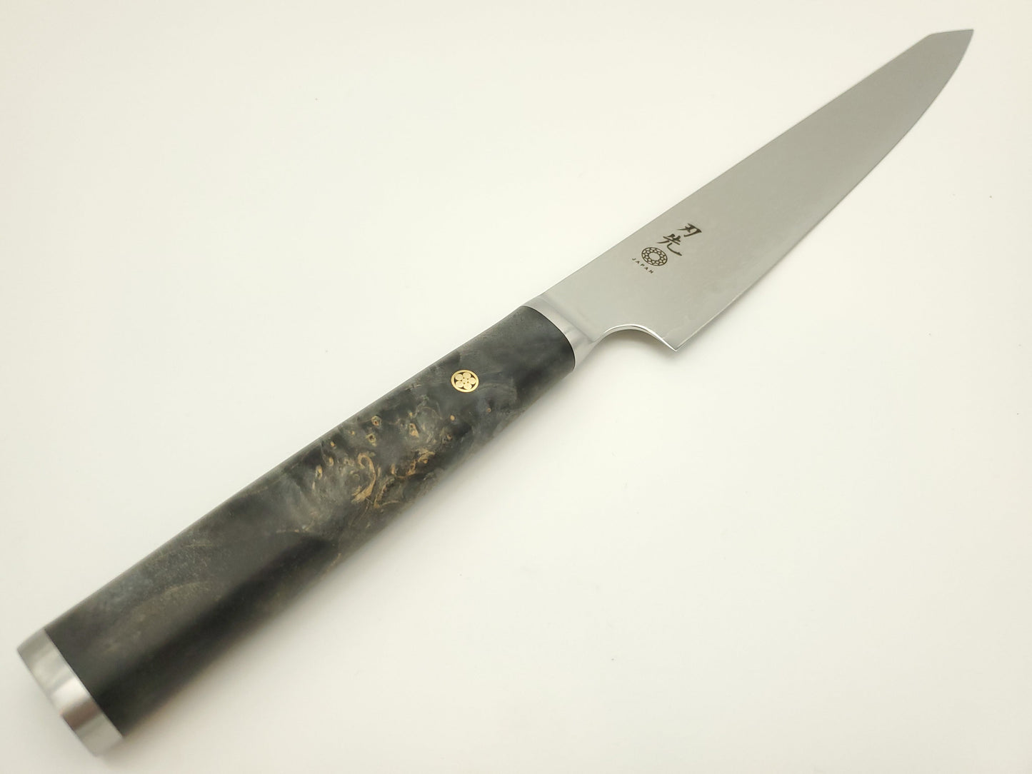 9.5” Slicer - VG10 - Black maple burl - Hazaki