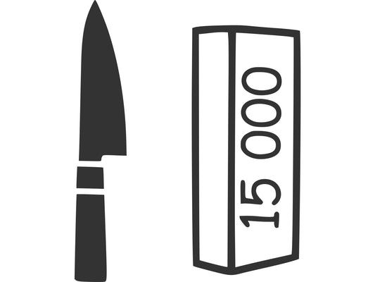 Aiguisage couteau - à la main 15 000