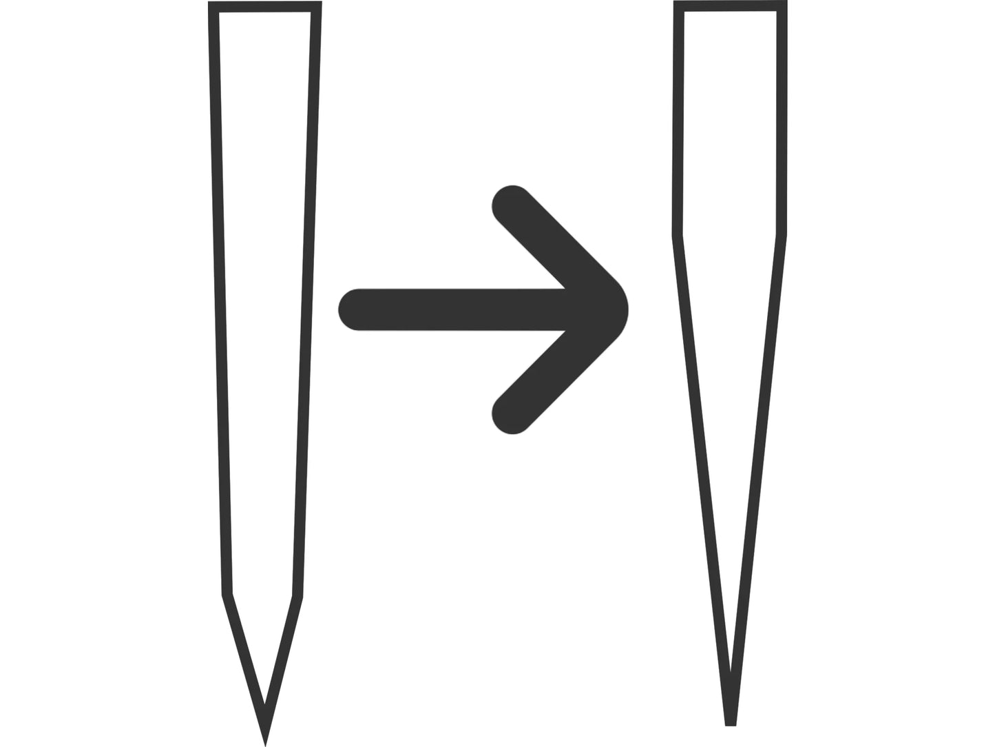 Amincissement de la lame (couteau)