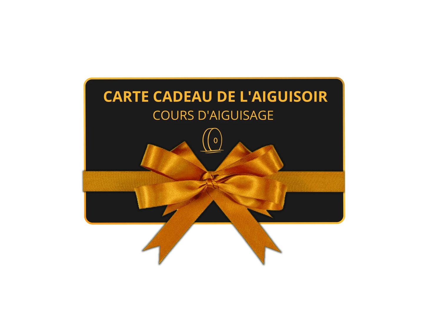 Carte - cadeau pour un cours d’aiguisage