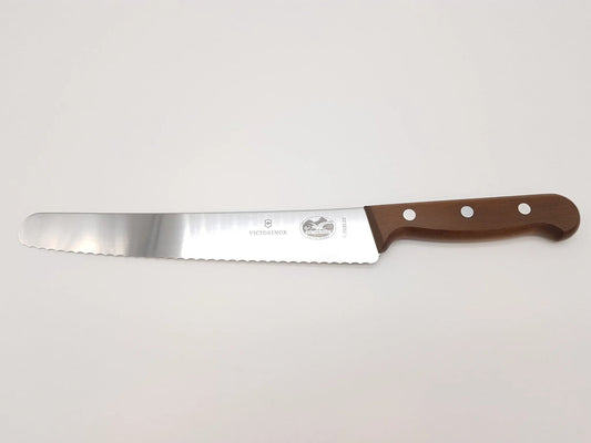 Couteau à pain 8,5’’ avec talon - bois - Victorinox