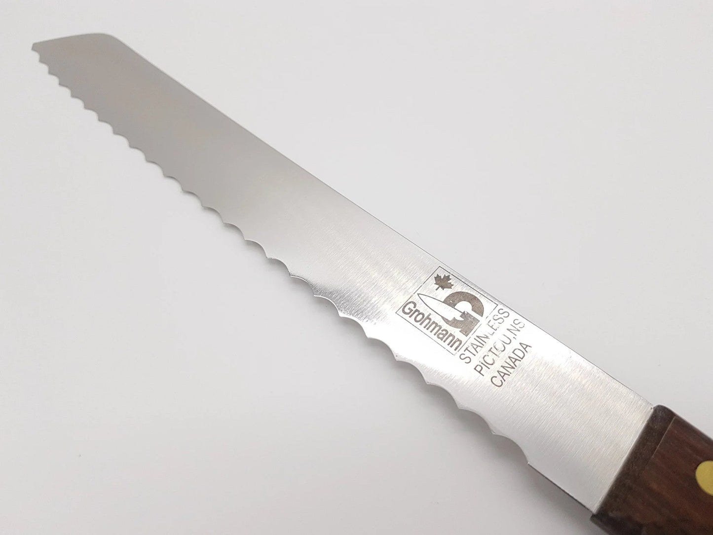 Couteau à pain 8’’ - Palissandre - Grohmann