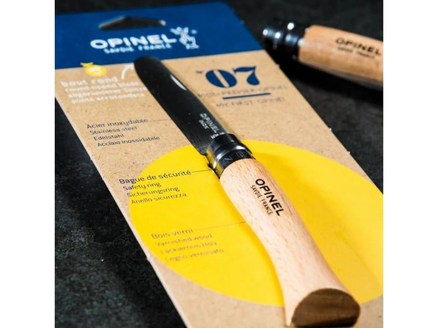 Couteau N07 - inox - enfant - Opinel