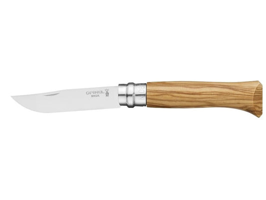 Couteau N08 - Inox - Olivier - Opinel