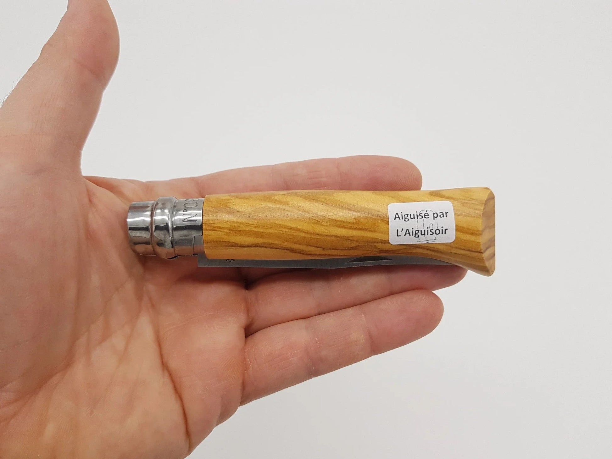 Couteau N08 - Inox - Olivier - Opinel