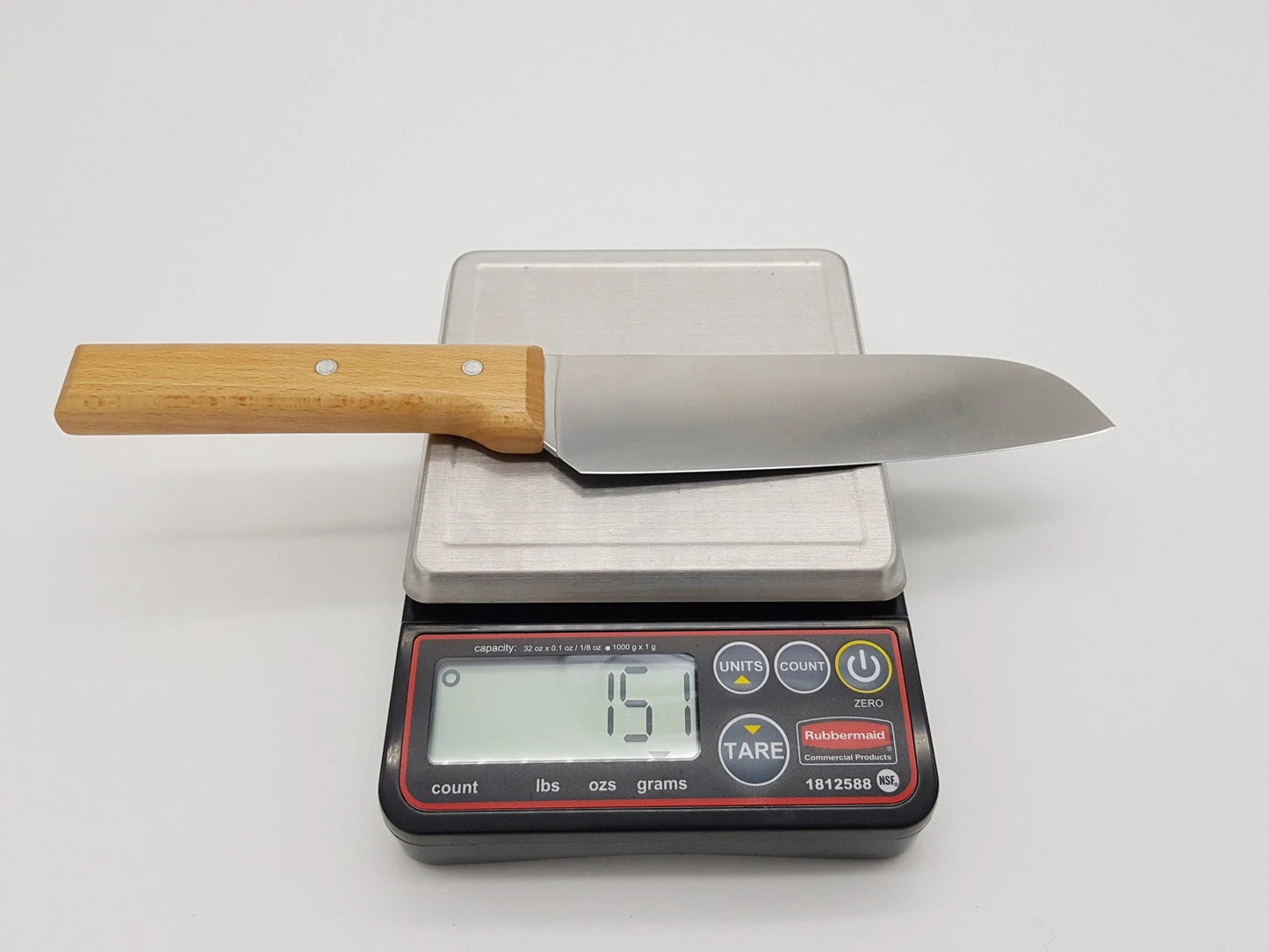 Couteau style Santoku 7’’ - Hêtre - Opinel
