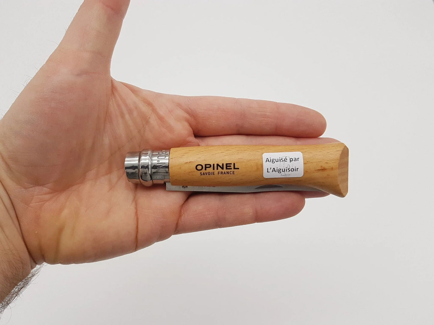 Couteaux de poche - inox - Hêtre - Opinel N08