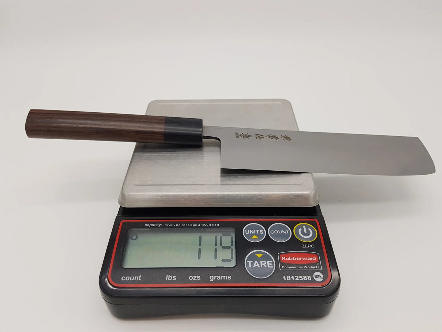 Nakiri 165mm - Aogami (bleu) #2 - Kanetsune