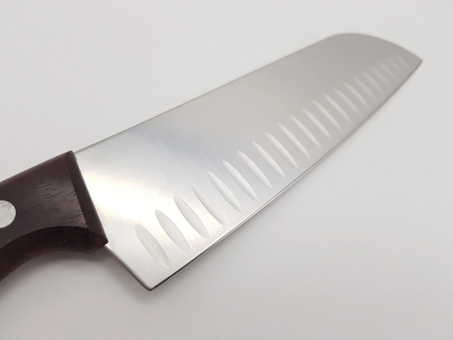 Santoku 7’’ alvéolé - bois - Victorinox