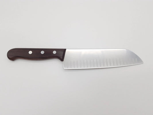 Santoku 7’ alvéolé - bois Victorinox