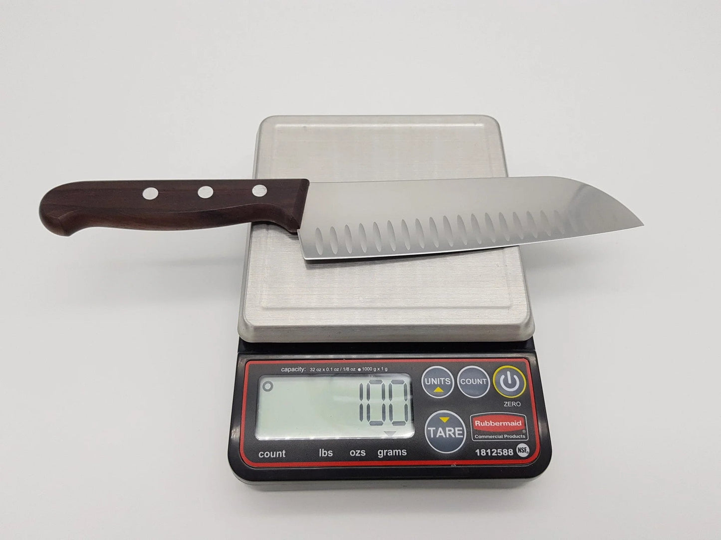 Santoku 7’’ alvéolé - bois - Victorinox