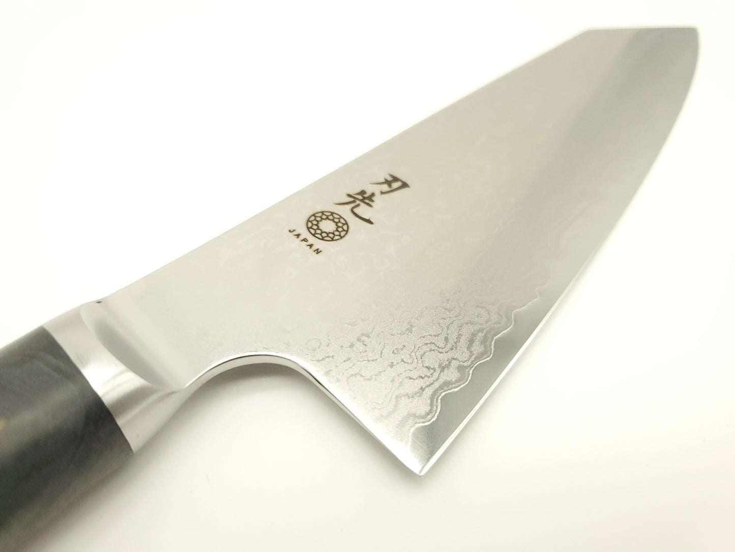 Santoku 6,5" - VG10 - Loupe d'érable noir - Hazaki