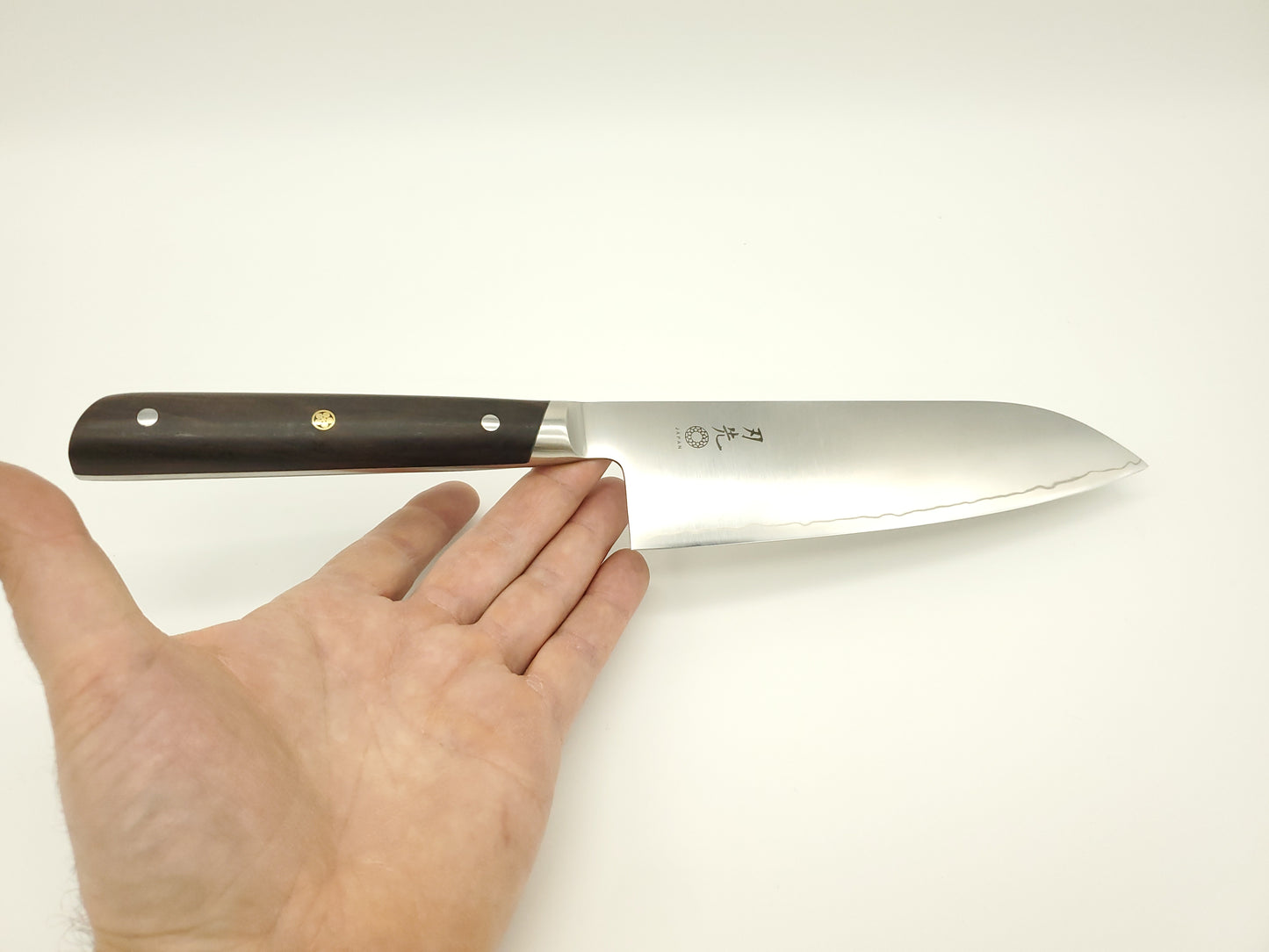 Santoku 7" - AUS10 - Grenadille - Hazaki