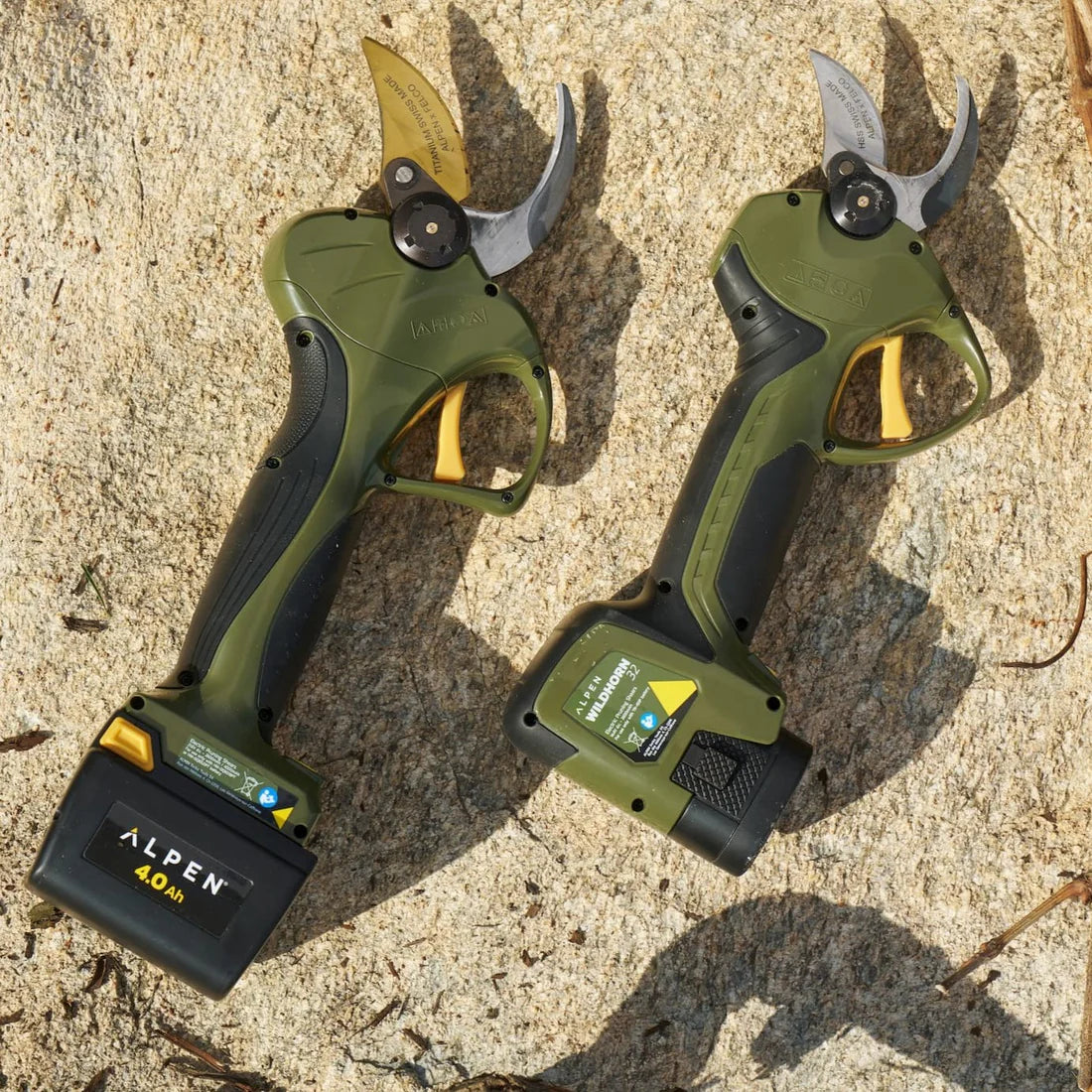 KIT SÉCATEUR ÉLECTRIQUE AVEC  2 BATTERIES ET POWERPACK WILDHORN 40 - ALPEN