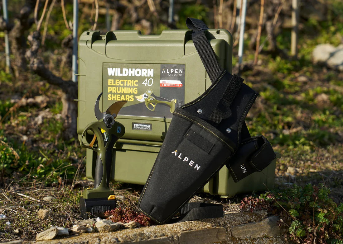 KIT SÉCATEUR ÉLECTRIQUE AVEC  2 BATTERIES ET POWERPACK WILDHORN 40 - ALPEN