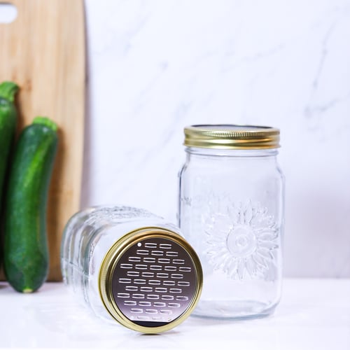 Mason Jar Grater - Microplane