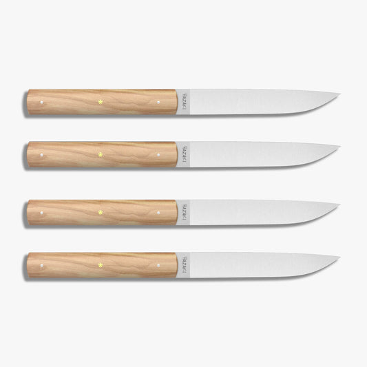 Table knives 4.5 " - Olive wood - Hazaki- box of 4