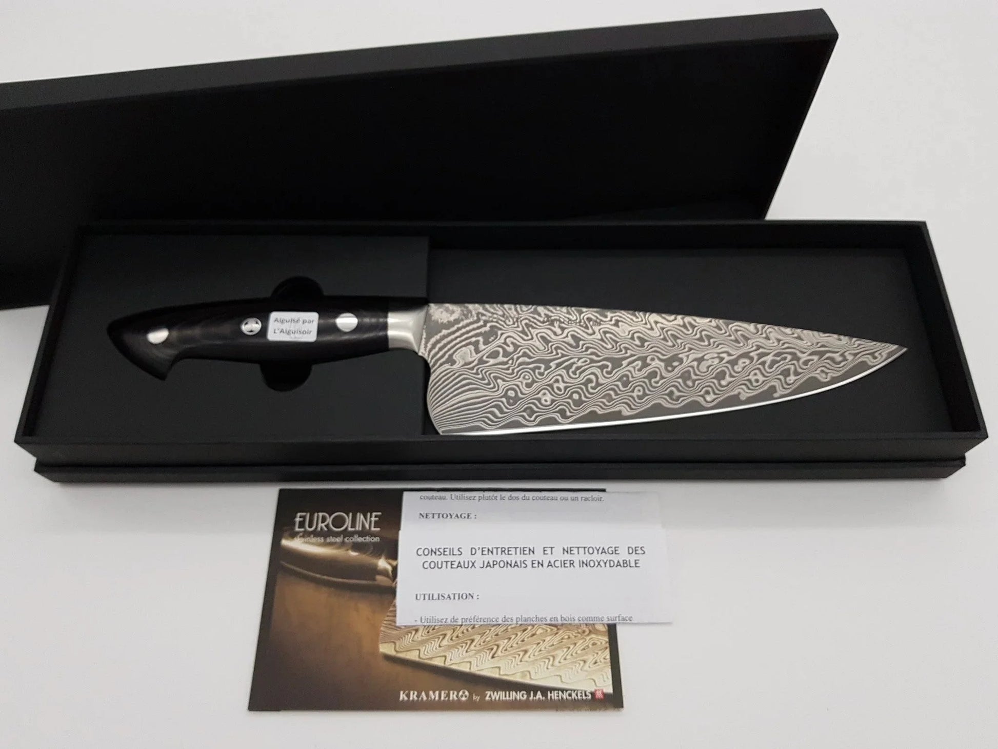 Chef 8’’ - Damascus SG2 - Bob Kramer/Zwilling