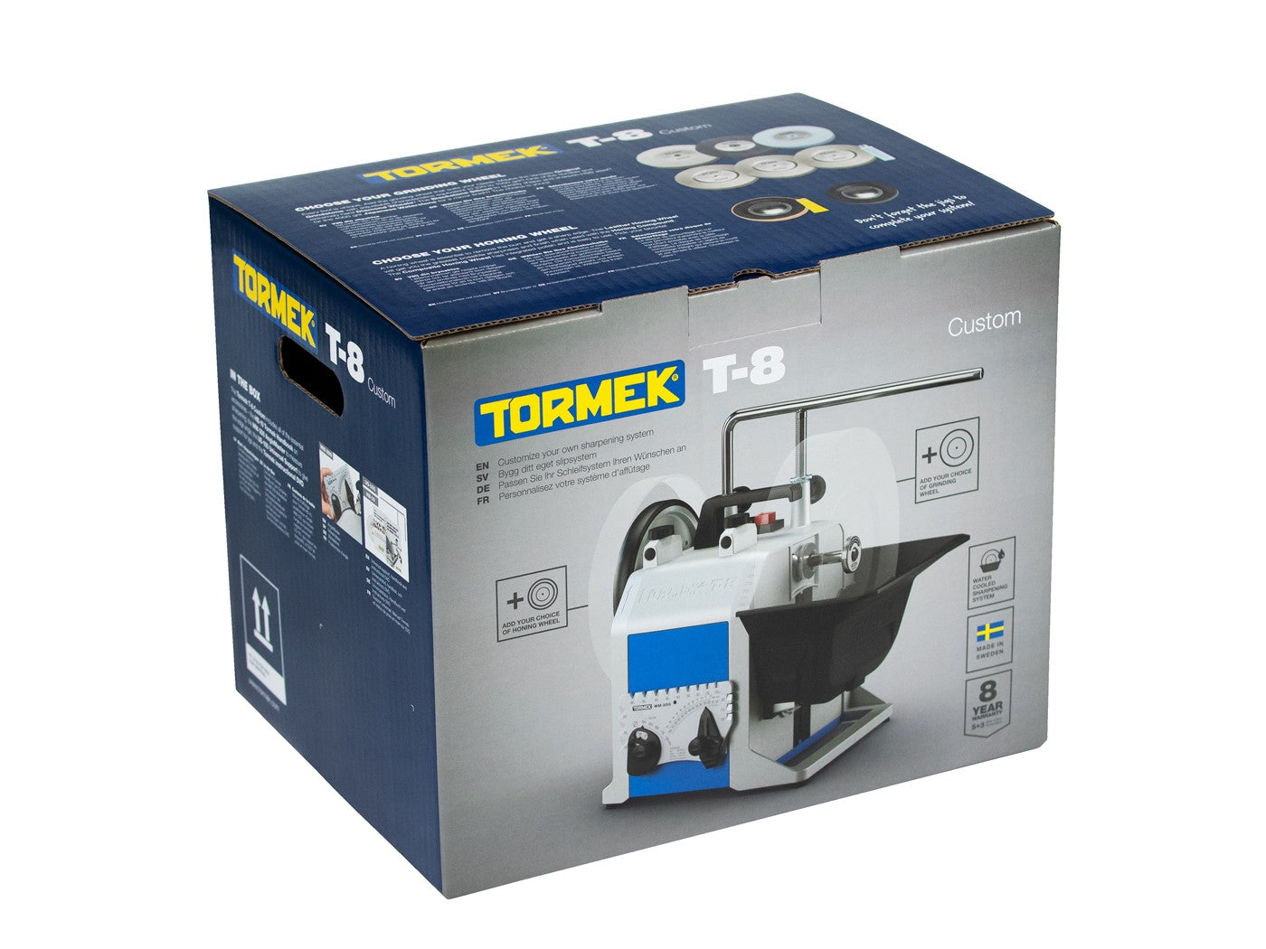 MACHINE À AIGUISER TORMEK T-8 CUSTOM