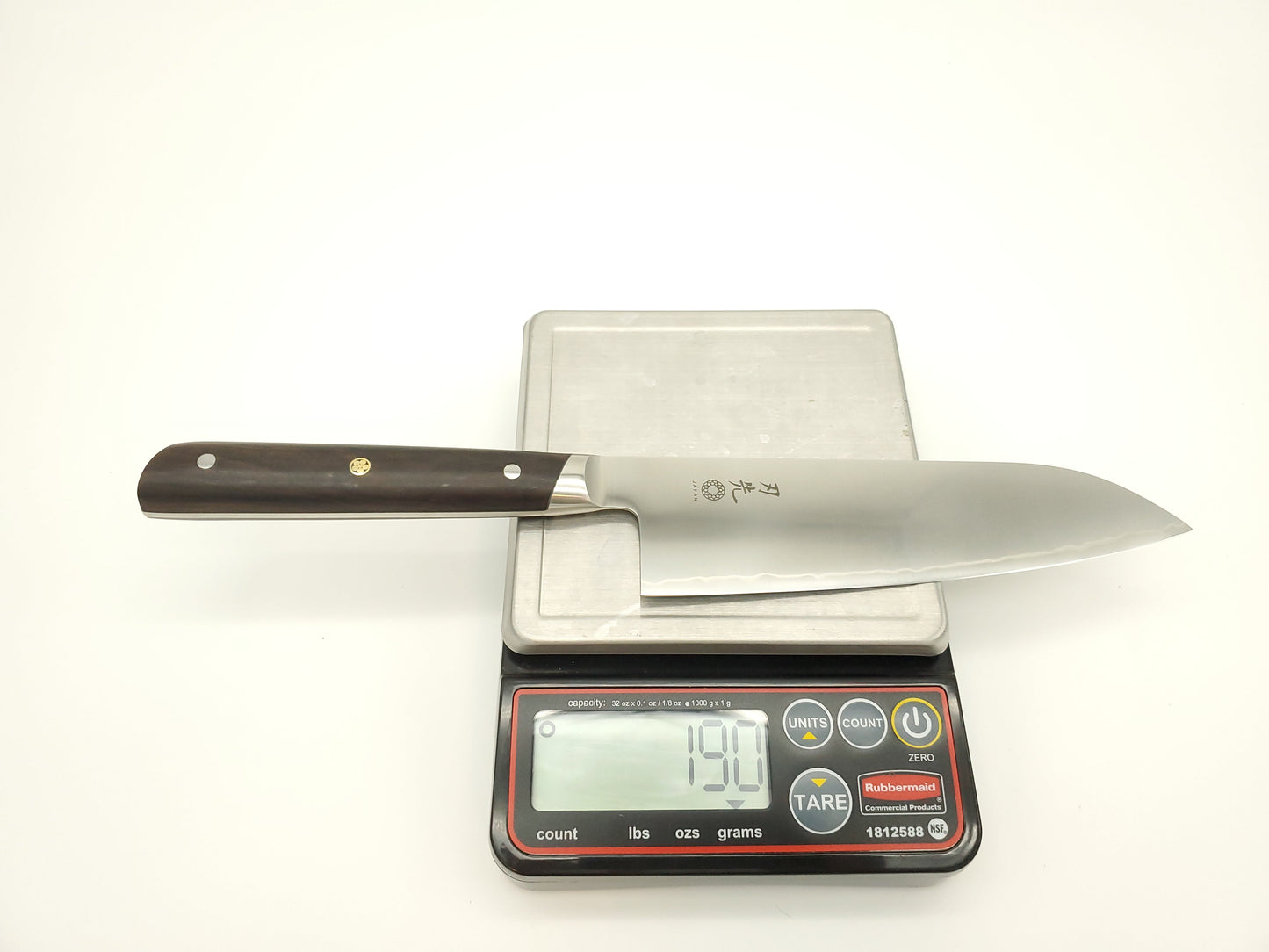 Santoku 7" - AUS10 - Grenadille - Hazaki