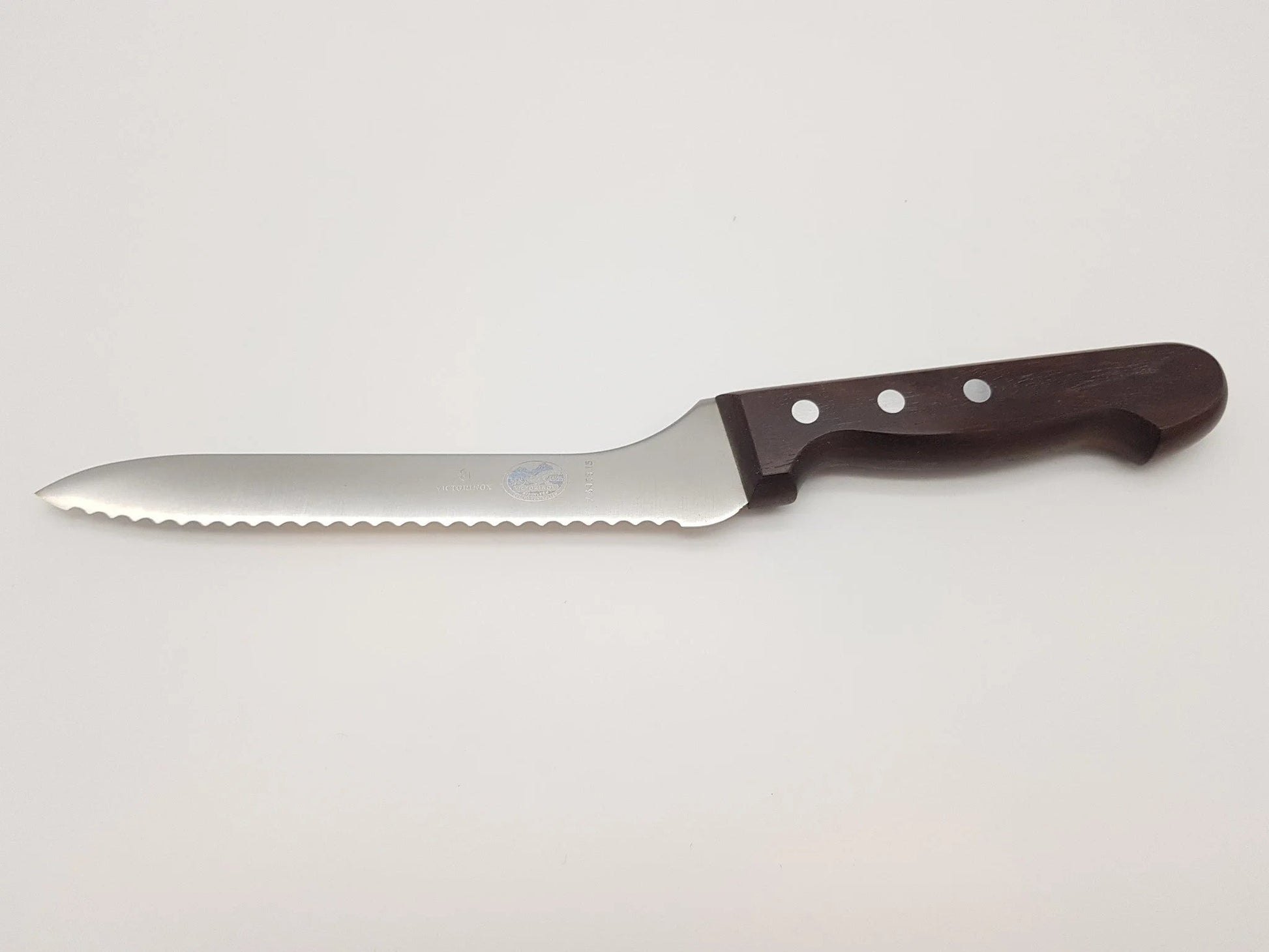 Couteau à pain 7.5 lame décalée - bois - Victorinox - L'Aiguisoir