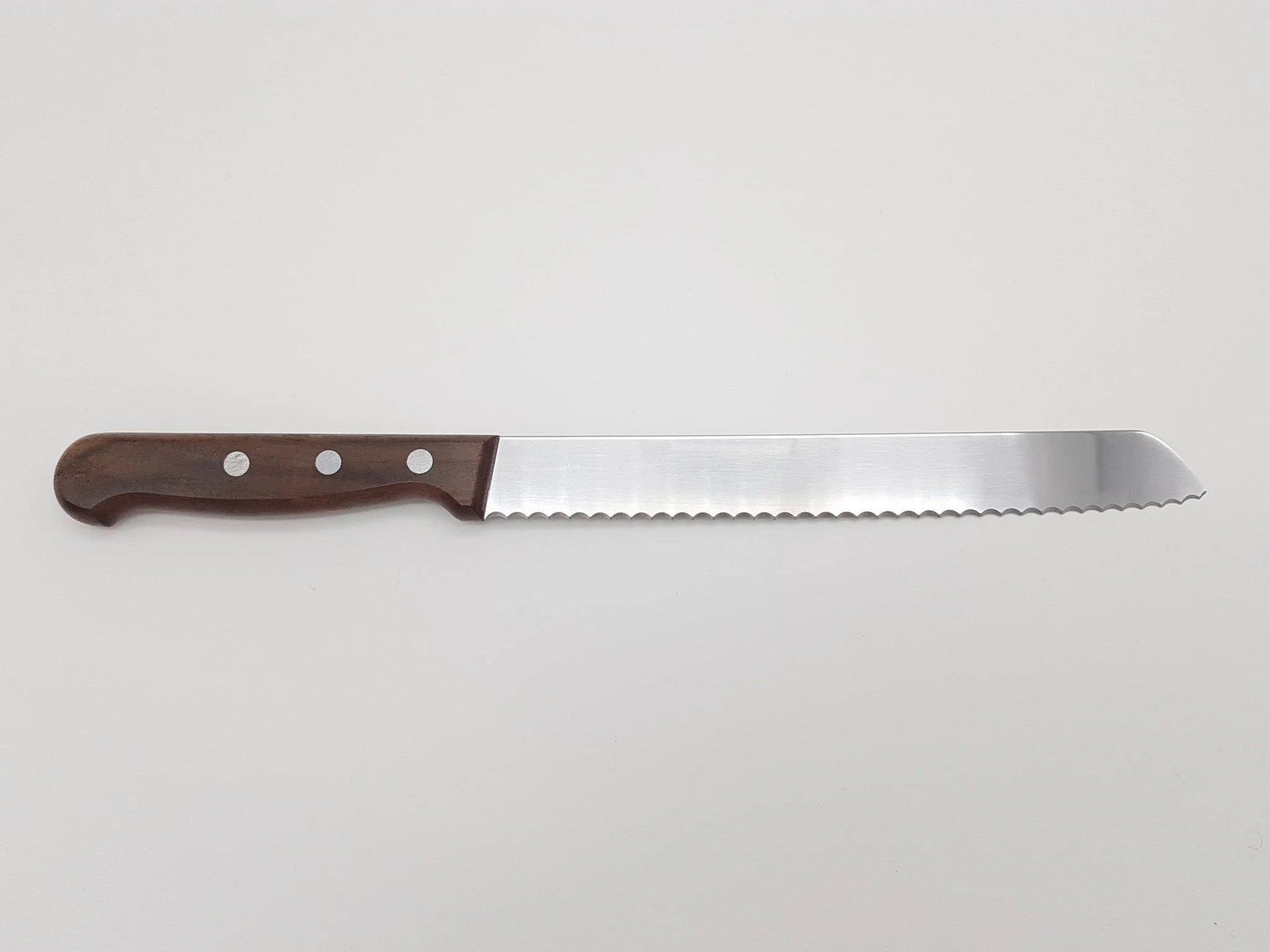 Couteau à pain - Acier inoxydable et bois massif